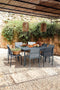 Mesa CALVI de 140 X 140 cm de la marca francesa Fermob. Comprar Fermob online. Rincón del Mueble