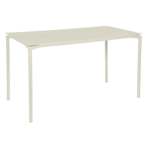 Mesa alta CALVI de 160 X 80 cm de la marca francesa Fermob. Comprar Fermob online. Rincón del Mueble