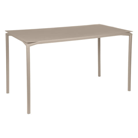 Mesa alta CALVI de 160 X 80 cm de la marca francesa Fermob. Comprar Fermob online. Rincón del Mueble