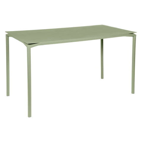 Mesa alta CALVI de 160 X 80 cm de la marca francesa Fermob. Comprar Fermob online. Rincón del Mueble
