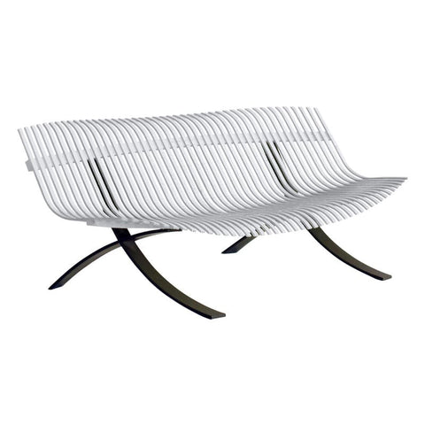 Banco CHARIVARI para 6 personas. Comprar mobiliario exterior Fermob. Rincón del Mueble RDM Madrid España