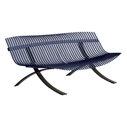Banco CHARIVARI para 6 personas. Comprar mobiliario exterior Fermob. Rincón del Mueble RDM Madrid España