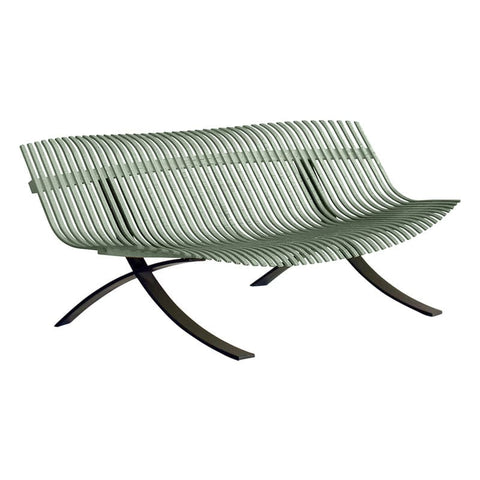 Banco CHARIVARI para 6 personas. Comprar mobiliario exterior Fermob. Rincón del Mueble RDM Madrid España