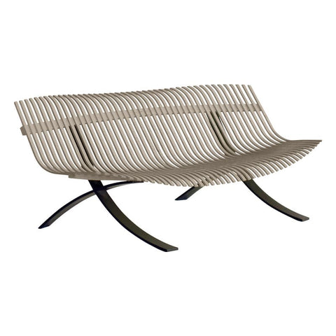 Banco CHARIVARI para 6 personas. Comprar mobiliario exterior Fermob. Rincón del Mueble RDM Madrid España
