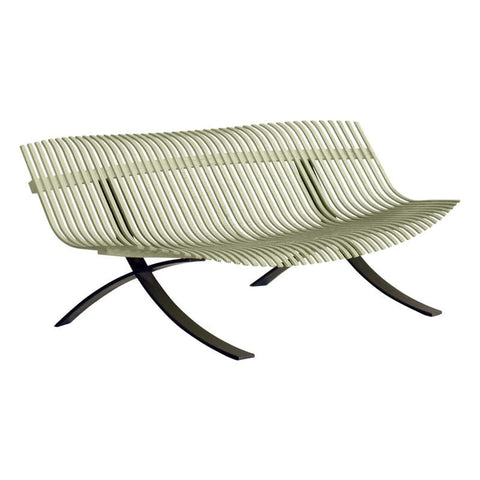 Banco CHARIVARI para 6 personas. Comprar mobiliario exterior Fermob. Rincón del Mueble RDM Madrid España