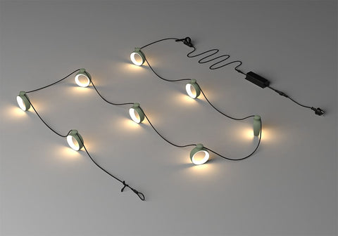 Guirnalda de luces exteriores HOOP de la marca Fermob. Comprar Fermob online