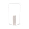 Jarrón rectangular ITAC de Fermob en Rincón del Mueble RDM Madrid España