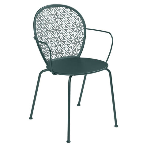 Silla con reposabrazos LORETTE. Comprar muebles Fermob en Rincón del Mueble RDM Madrid España. Mobiliario interior y exterior, jardín o terraza