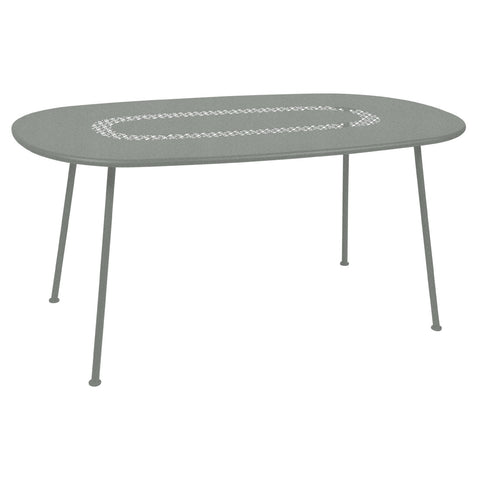 Mesa ovalada LORETTE 160x190cm, comprar online mobiliario de FERMOB en Rincón del Mueble RDM Madrid España, para exterior e interior.