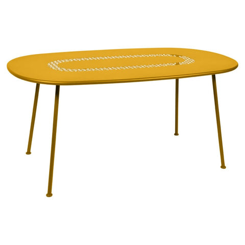 Mesa ovalada LORETTE 160x190cm, comprar online mobiliario de FERMOB en Rincón del Mueble RDM Madrid España, para exterior e interior