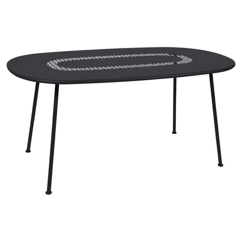 Mesa ovalada LORETTE 160x190cm, comprar online mobiliario de FERMOB en Rincón del Mueble RDM Madrid España, para exterior e interior