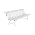 Banco LOUISIANE para 4 personas de la marca francesa Fermob. Comprar Fermob online. Rincón del Mueble