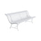 Banco LOUISIANE para 4 personas de la marca francesa Fermob. Comprar Fermob online. Rincón del Mueble