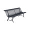 Banco LOUISIANE para 4 personas de la marca francesa Fermob. Comprar Fermob online. Rincón del Mueble