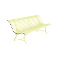 Banco LOUISIANE para 4 personas de la marca francesa Fermob. Comprar Fermob online. Rincón del Mueble