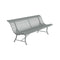 Banco LOUISIANE para 4 personas de la marca francesa Fermob. Comprar Fermob online. Rincón del Mueble