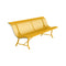 Banco LOUISIANE para 4 personas de la marca francesa Fermob. Comprar Fermob online. Rincón del Mueble