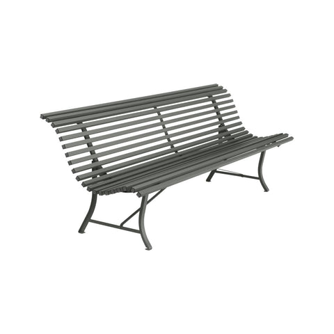 Banco LOUISIANE para 4 personas de la marca francesa Fermob. Comprar Fermob online. Rincón del Mueble