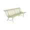 Banco LOUISIANE para 4 personas de la marca francesa Fermob. Comprar Fermob online. Rincón del Mueble