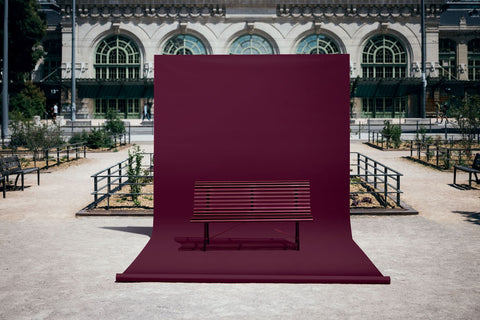 Banco LOUISIANE para 3 personas de la marca francesa Fermob. Comprar Fermob online. Rincón del Mueble