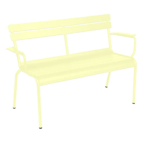 Banco con respaldo y reposabrazos para 2/3 personas LUXEMBOURG / Rincón del Mueble. Fermob España online