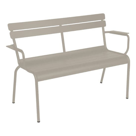 Banco con respaldo y reposabrazos para 2/3 personas LUXEMBOURG / Rincón del Mueble. Fermob España online