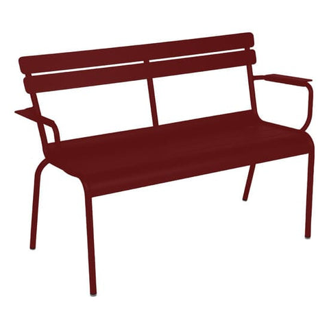 Banco con respaldo y reposabrazos para 2/3 personas LUXEMBOURG / Rincón del Mueble. Fermob España online