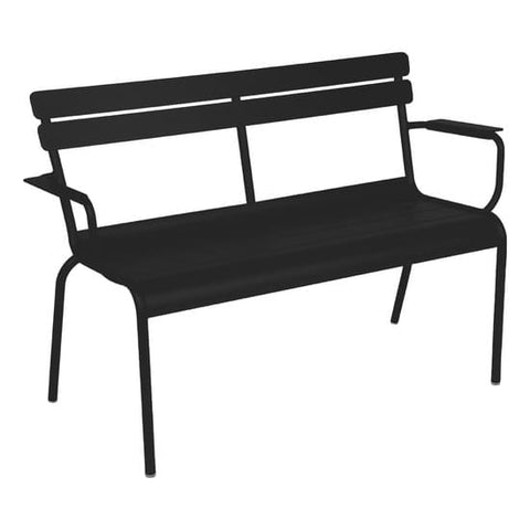 Banco con respaldo y reposabrazos para 2/3 personas LUXEMBOURG / Rincón del Mueble. Fermob España online
