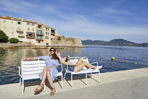 Sillón doble LUXEMBOURG de la marca francesa Fermob. Comprar Fermob online. Rincón del Mueble