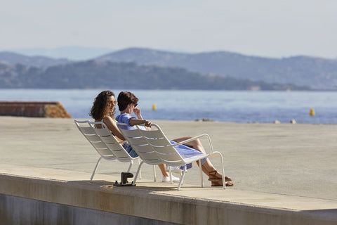 Sillón doble LUXEMBOURG de la marca francesa Fermob. Comprar Fermob online. Rincón del Mueble
