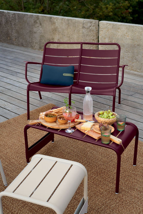 Sillón doble LUXEMBOURG de la marca francesa Fermob. Comprar Fermob online. Rincón del Mueble