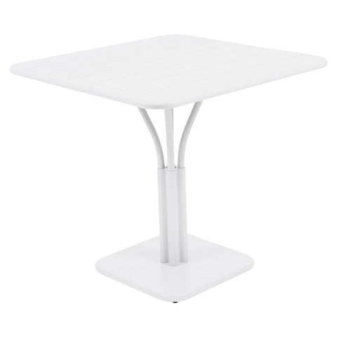 Mesa con pedestal LUXEMBOURG de 80 x 80 cm de la marca francesa Fermob. Comprar Fermob online. Rincón del Mueble