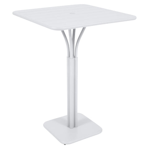 Mesa alta con pedestal LUXEMBOURG de 80x80cm. Fermob online. Rincón del Mueble