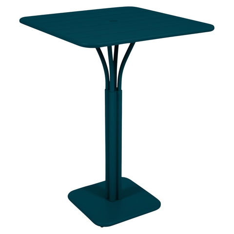 Mesa alta con pedestal LUXEMBOURG de 80x80cm. Fermob online. Rincón del Mueble