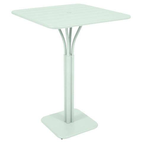 Mesa alta con pedestal LUXEMBOURG de 80x80cm. Fermob online. Rincón del Mueble