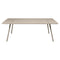 Mesa LUXEMBOURG de 207 x 100 cm de la marca francesa Fermob. Comprar Fermob online. Rincón del Mueble