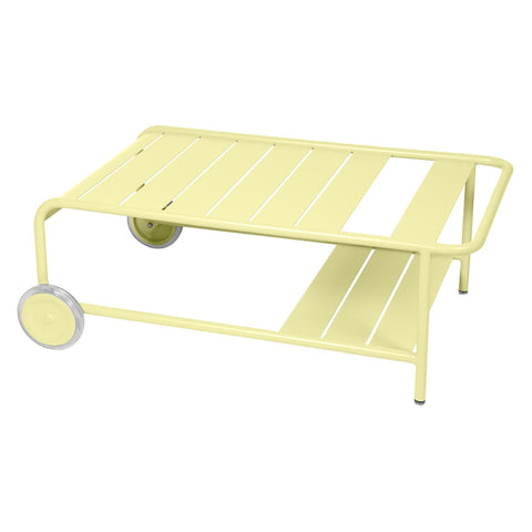Mesa baja con ruedas LUXEMBOURG. Fermob online. Rincón del Mueble