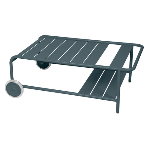 Mesa baja con ruedas LUXEMBOURG. Fermob online. Rincón del Mueble