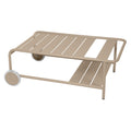 Mesa baja con ruedas LUXEMBOURG. Fermob online. Rincón del Mueble
