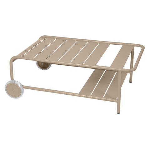 Mesa baja con ruedas LUXEMBOURG. Fermob online. Rincón del Mueble