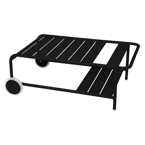 Mesa baja con ruedas LUXEMBOURG. Fermob online. Rincón del Mueble