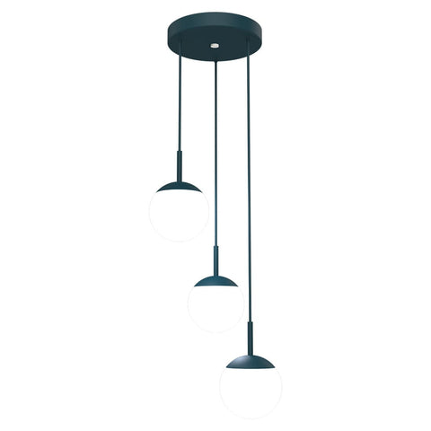 Suspensión triple MOOON de Ø15cm Fermob RDM Madrid