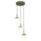 Suspensión triple MOOON de Ø15cm Fermob RDM Madrid