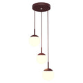 Suspensión triple MOOON de Ø15cm Fermob RDM Madrid