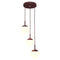 Suspensión triple MOOON de Ø15cm Fermob RDM Madrid