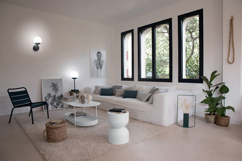 Aplique de pared mooon de la marca Fermob.