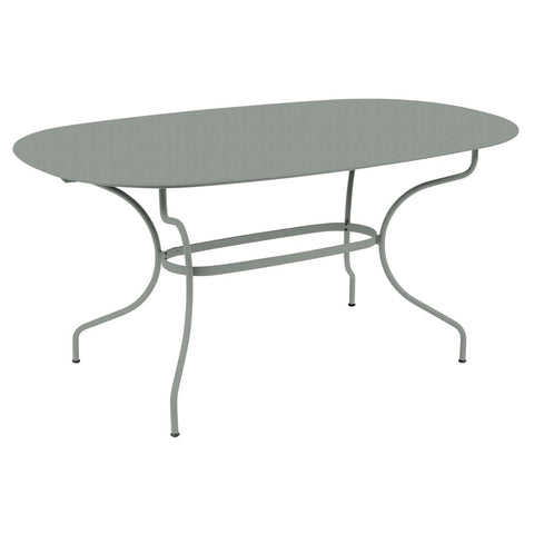 Mesa ovalada 160 x 90 cm OPERA+ de la marca francesa Fermob. Comprar Fermob online. Rincón del Mueble