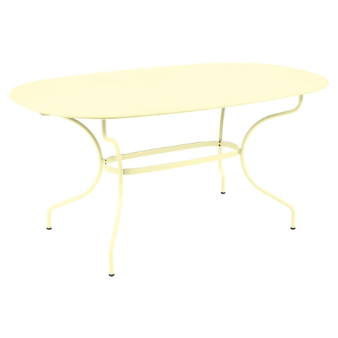 Mesa ovalada 160 x 90 cm OPERA+ de la marca francesa Fermob. Comprar Fermob online. Rincón del Mueble
