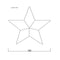 Puf flotante ESTRELLA XL MX HOME RDM Madrid