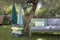 Cojín de exterior TRÈFLE de 44 x 44 cm de la marca Fermob. Comprar Fermob online. Rincón del Mueble